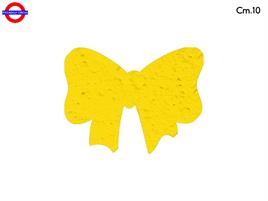 SAGOMA POLY FIOCCO CM.10 GIALLO