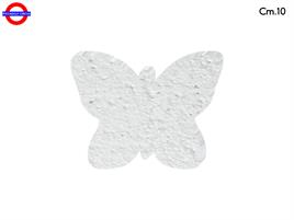 SAGOMA POLY FARFALLA CM.10 BIANCO