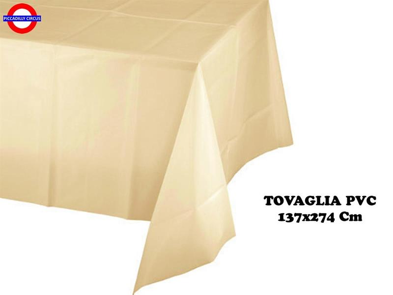 TOVAGLIA PVC AVORIO 137X274 CM