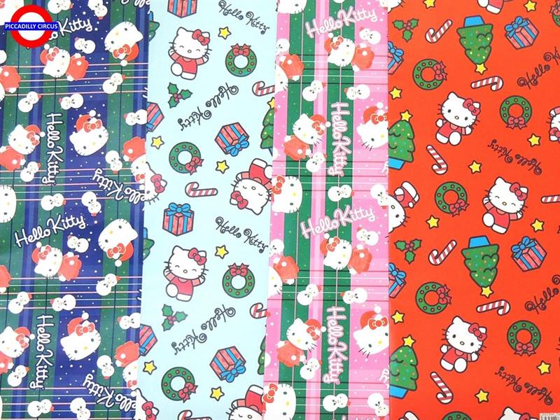 CARTA REGALO 100X70 NATALE HELLO KITTY