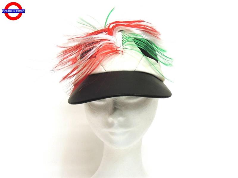 CAPPPELLO CON PARRUCCA ITALIA