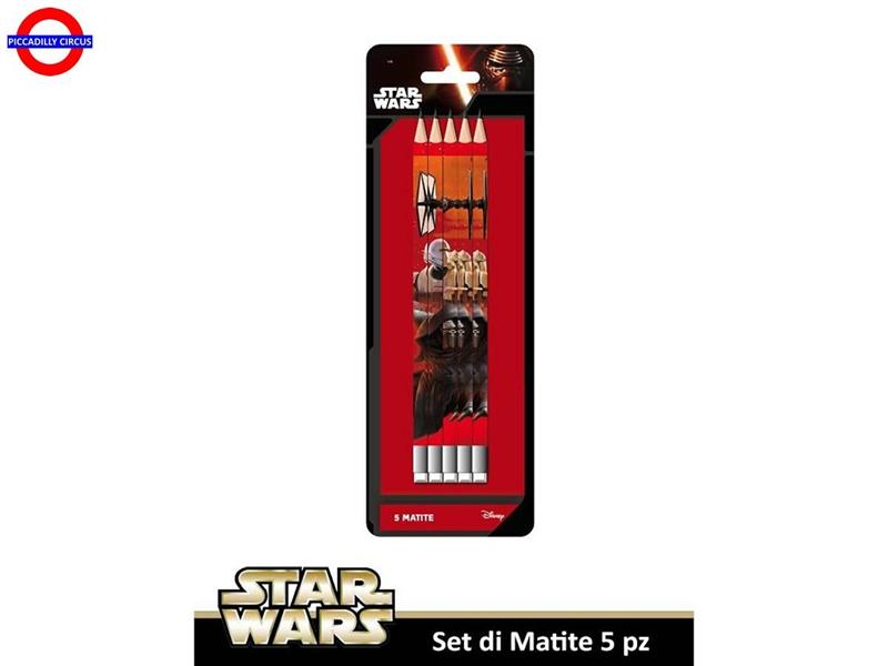 MATITE STAR WARS BL.5 PEZZI