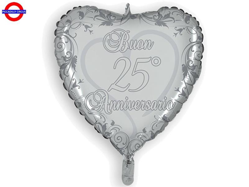 MYLAR ANNIVERSARIO - 25° ANNIVERSARIO 18