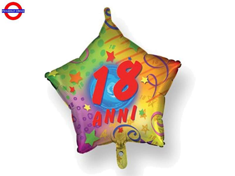 MYLAR 18 ANNI MULTICOLOR 18