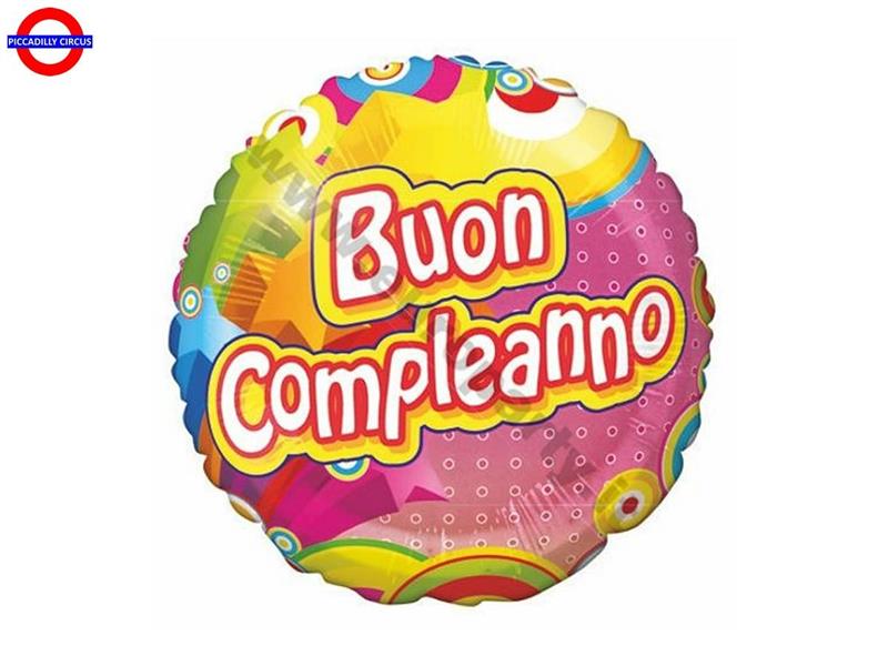 MYLAR BUON COMPLEANNO 18