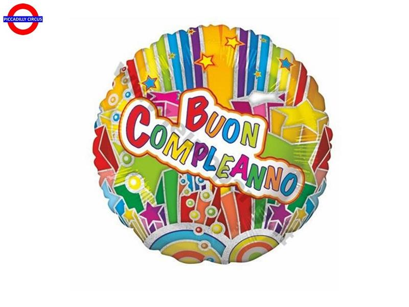 MYLAR BUON COMPLEANNO 18