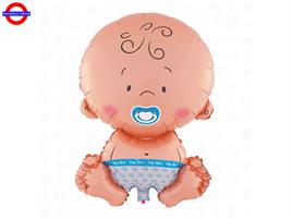 MYLAR NASCITA SUPER SHAPE WELCOME BABY BOY 28