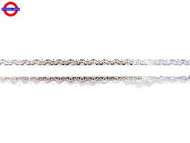 NASTRO GIROTORTA PIZZO MOUSSE ARGENTO MM.38X25MT