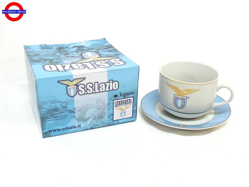 SS LAZIO TAZZA COLAZIONE CON PIATTO