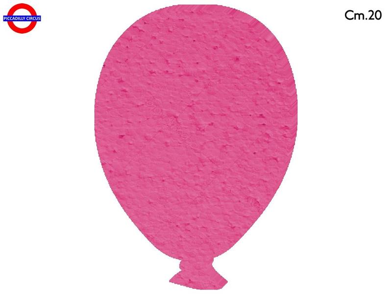 SAGOMA POLY PALLONCINO CM.20 FUXIA