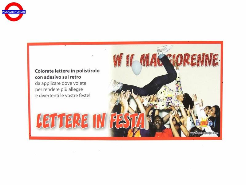 LETTERE IN FESTA POLY 18 ANNI