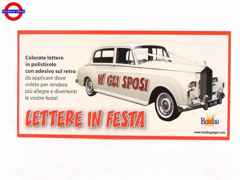 LETTERE IN FESTA POLY MATRIMONIO