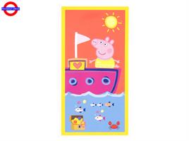 TELO MARE PEPPA PIG CM 75X150 PEPPA NAVE