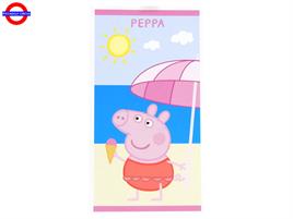 TELO MARE PEPPA PIG CM 75X150 PEPPA GELATO