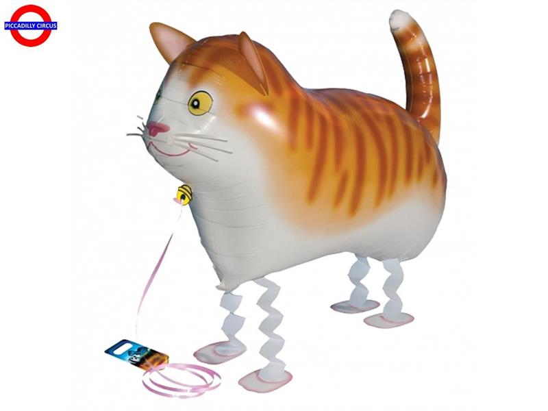 MYLAR ANIMAL GATTO AIRWALKER