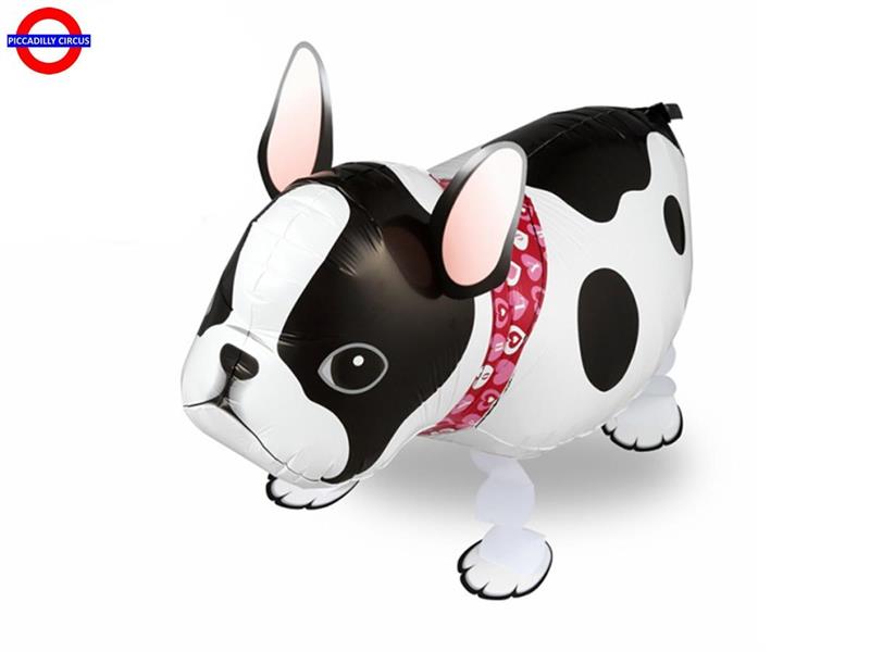 MYLAR ANIMAL CANE FRENCH BULLDOG AIRWALKER