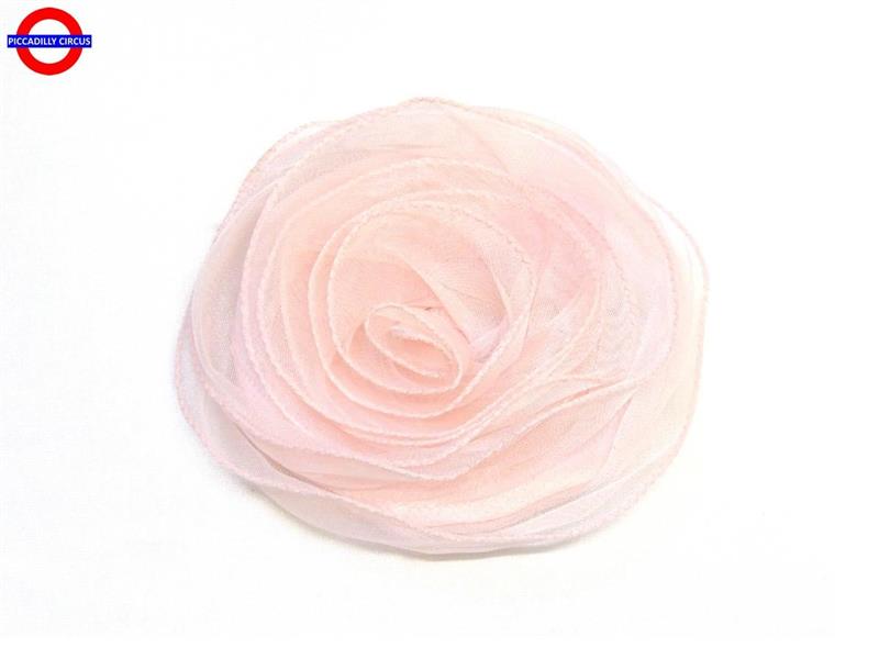 ROSA ORGANZA CON ZIP D.10 ROSA