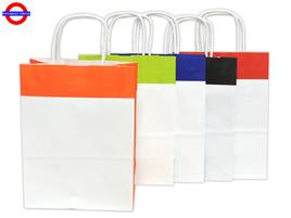 SHOPPER BICOLORE 36X41X12 5 COLORI