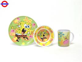 SET PAPPA SPONGE BOB CF.3 PEZZI