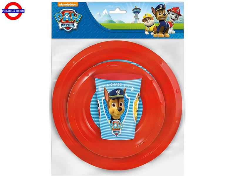 SET PAPPA PAW PATROL CF.3 PEZZI