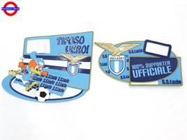 SS LAZIO TARGA PVC CON NOME 2 ASSORTITI