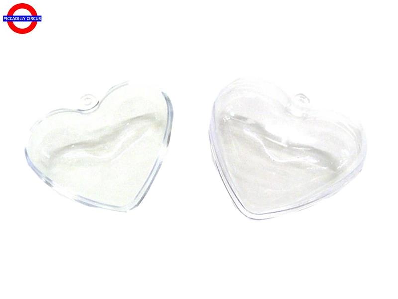 CUORE TRASPARENTE cm8X7X4.5
