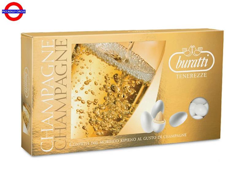 CONFETTI BURATTI 1KG TENEREZZE CHAMPAGNE