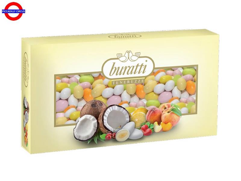 CONFETTI BURATTI 500GR TENEREZZE MISTO FRUTTA COLOR