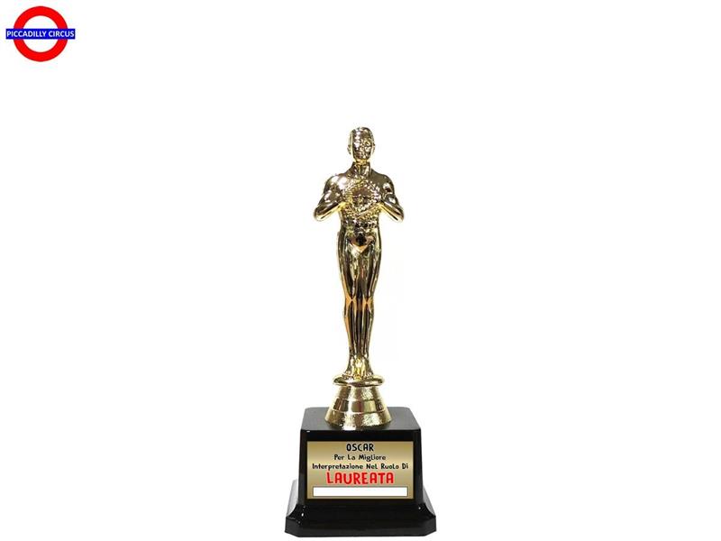 STATUETTA ORO CM.20 LAUREATA