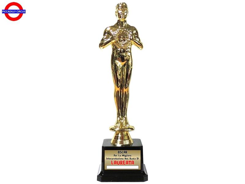 STATUETTA ORO CM.25 LAUREATA
