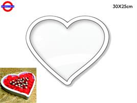 POLY FORMA - VASSOIO CUORE CM.30X25