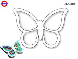 POLY FORMA - VASSOIO FARFALLA 35X25 CM