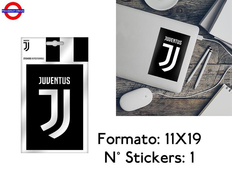 JUVENTUS FC STICKER 11X19 ATTACCA-STACCA 1 PZ