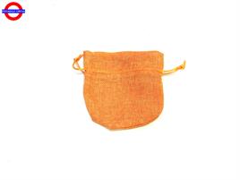 SACCHETTO JUTA 11X14cm ARANCIO