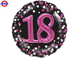 MYLAR 18 ANNI SUPER SHAPE 3D FUXIA 32