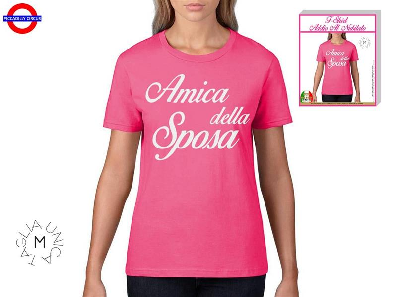 T-SHIRT ADDIO AL NUBILATO - AMICA DELLA SPOSA