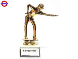 STATUINA PREMIO LO SPACCONE (BILIARDO)