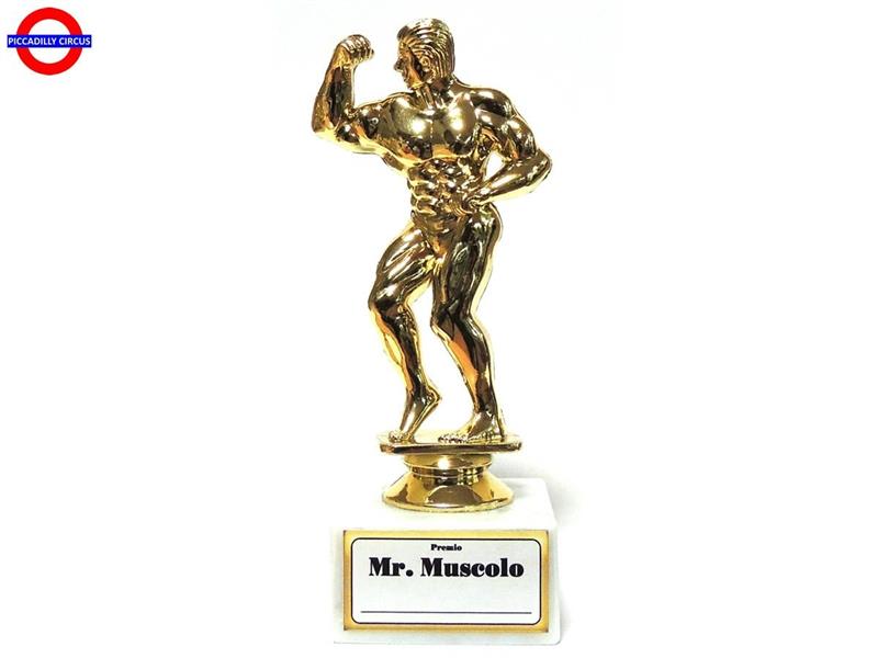 STATUINA PREMIO MR MUSCOLO (BODY BUILDING)