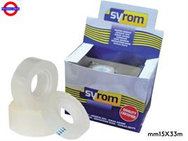NASTRO ADESIVO HQ mm15X33m GHIACCIO