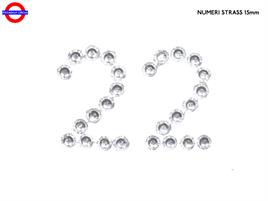 DECORAZIONI ADESIVE H15mm N.25 NUMERO 2