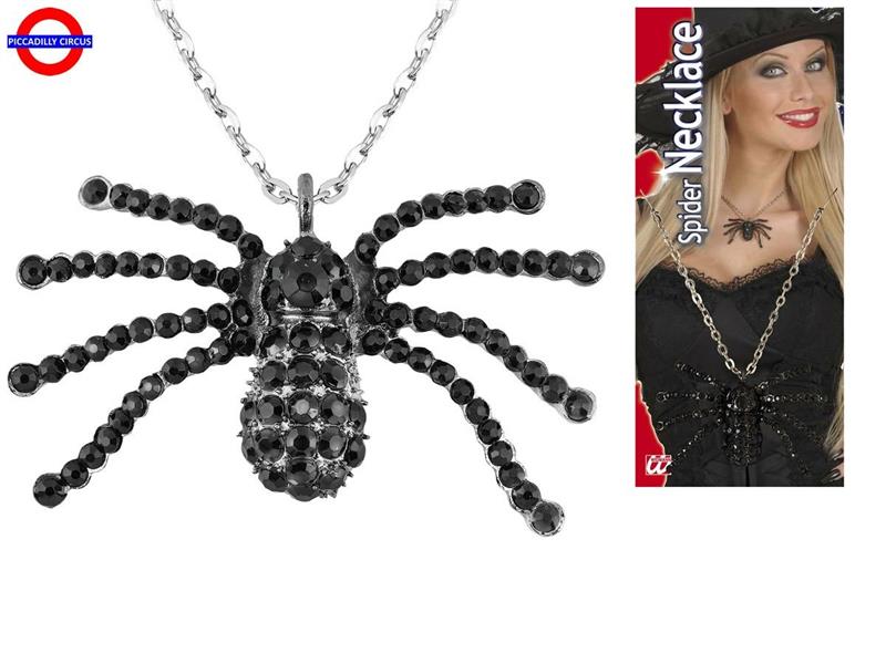 COLLANA RAGNO STRASS