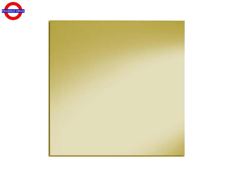 QUADRO SPECCHIO ORO CM.33 sottopiatto-centrotavola