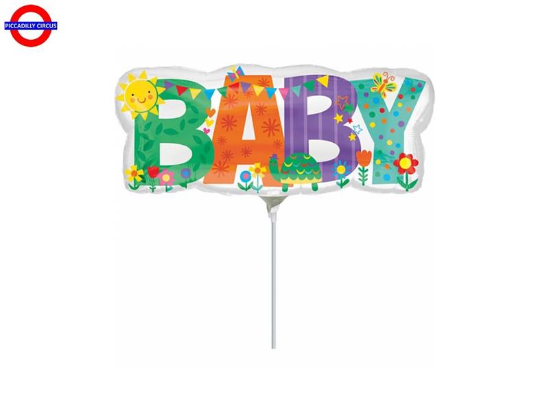 MYLAR NACITA MINI SHAPE SCRITTA BABY