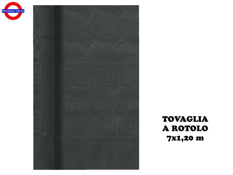 TOVAGLIA A ROTOLO NERA 1.20X7 M