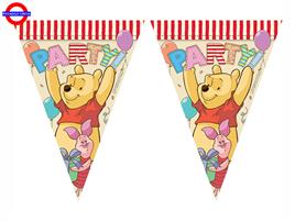  WINNIE THE POOH FESTONE BANDIERINE MT.3