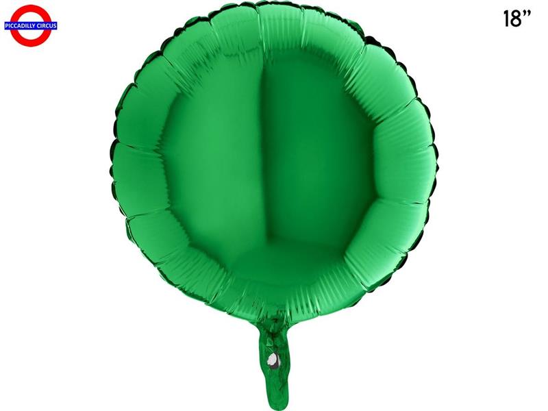 MYLAR TONDO 18 VERDE