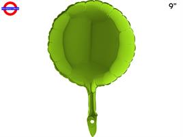 MYLAR TONDO 09 VERDE LIME