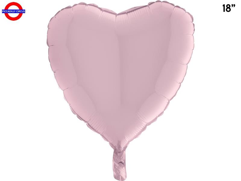 MYLAR CUORE 18 ROSA