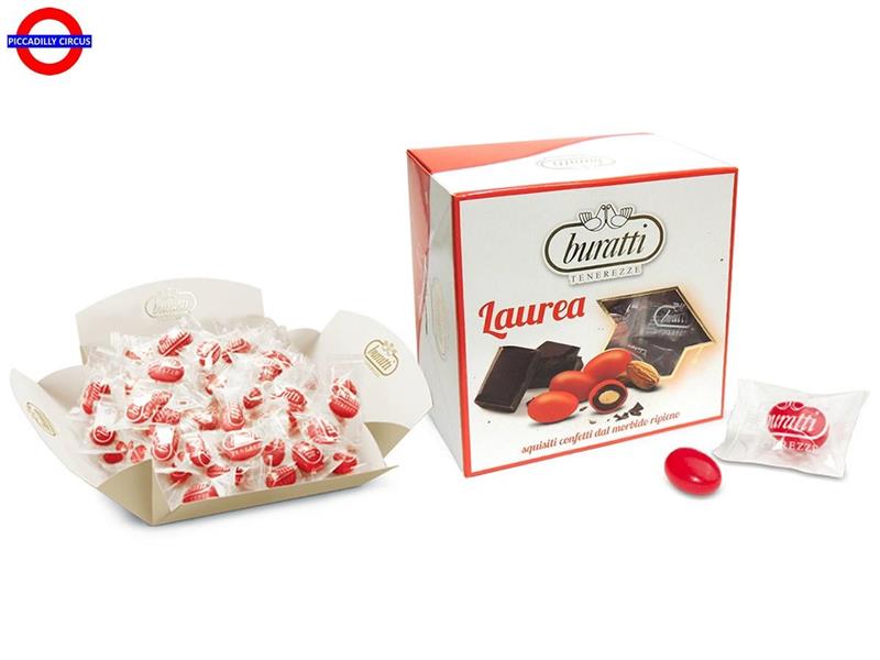 CONFETTI BURATTI 500GR VASSOIO TENEREZZE ROSSE