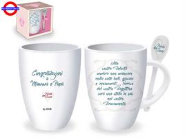 TAZZA CON CUCCHIAINO NASCITA